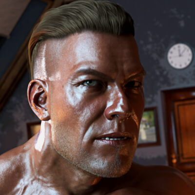 Calendar Guyz - ALT Head Morphs for G9M