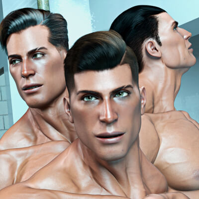 Calendar Guyz - Clyde Head Morphs for G9M