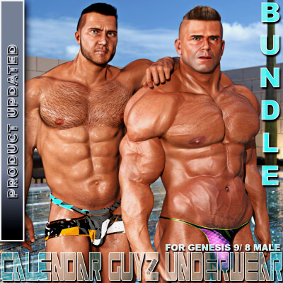 Calendar Guyz Underwear Bundle for G9M &amp G8M