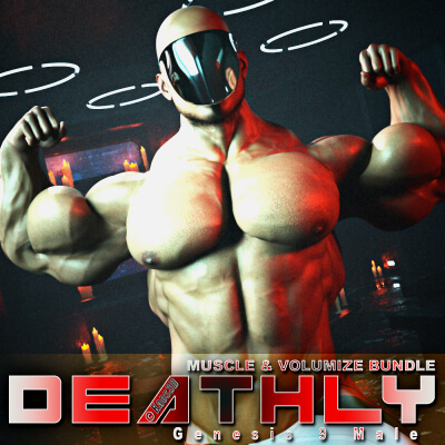 Deathly Muscle &amp Volumize Bundle for G9M by Kaos3D