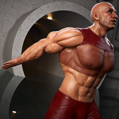 Dedicated Fits - Extreme Suit for G9 - Deathly Muscle by Kaos3D