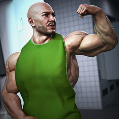 DF - 8-IN-1 Masculine Gym Wardrobe for G9 - Deathly Muscle