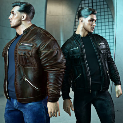 DF - MI Leather Casual Outfit for G9 - Redefined and Liam 9