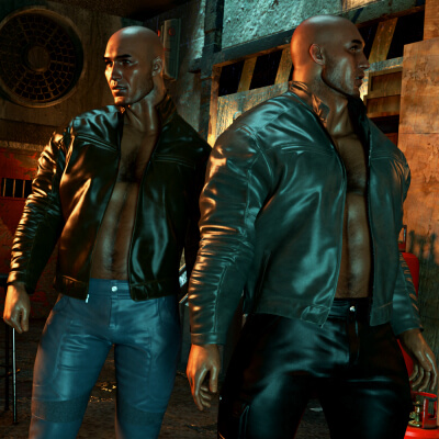 DF - Motorcycle Leather Suit G9 - Redefined & Liam 9