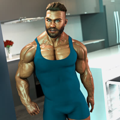 DF - PRO Fitness Jumpsuit 2 - Deathly Muscle