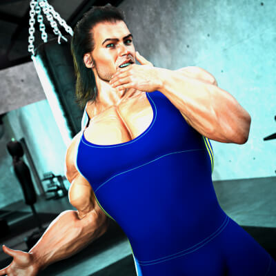DF - Pro Fitness Jumpsuit 2 - Movie Body