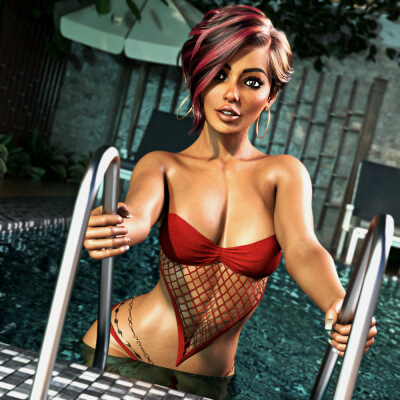 DF - X-Fashion Sandy Breeze Outfit for G9 - Charli AEL
