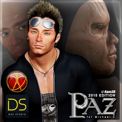 PAZ for Michael 4 2015 Edition Poser &amp DS by Kaos3D
