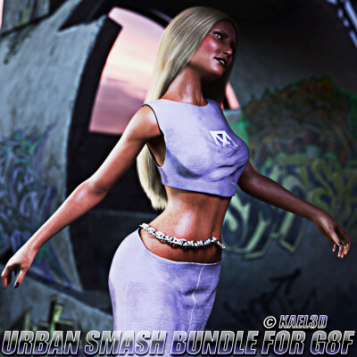 Urban Smash Bundle for Genesis 8 Female