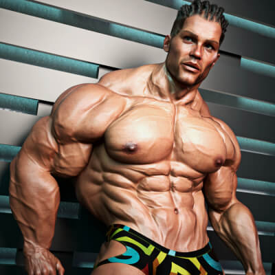 Volumize Morphs for M3D Konard HD for Genesis 9