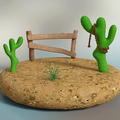 Bonanza Stand Props for Toons