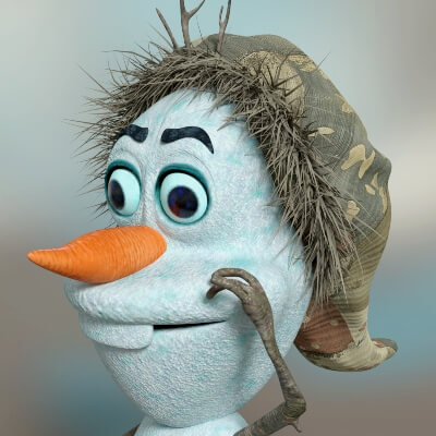 Cap with Hair for Snowy by Marco