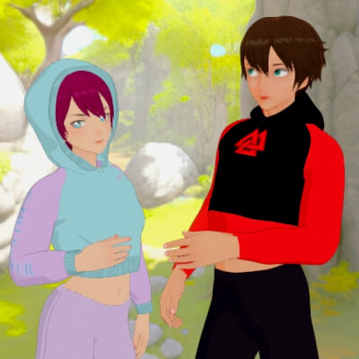 Casual Hoodie for Genesis 9 Toon
