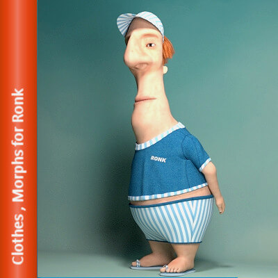 Closet and Toe Morphs for Ronk by Nursoda