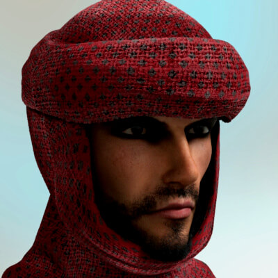 Desert Headwear for Genesis 8 and Genesis 9