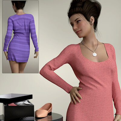 dForce Fashion Knitdress Bundle