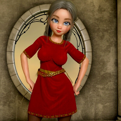 dForce Freya Dress G8F
