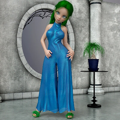 dForce Galajumper for Genesis 8 Female