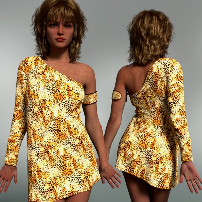 dForce Jessi Outfit for Genesis 9