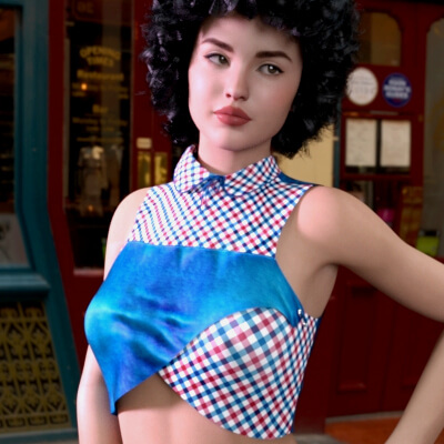 dForce Toppy 1 for Genesis 8 Female