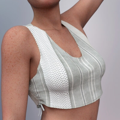 dForce Vivian Top for Genesis 9 Females