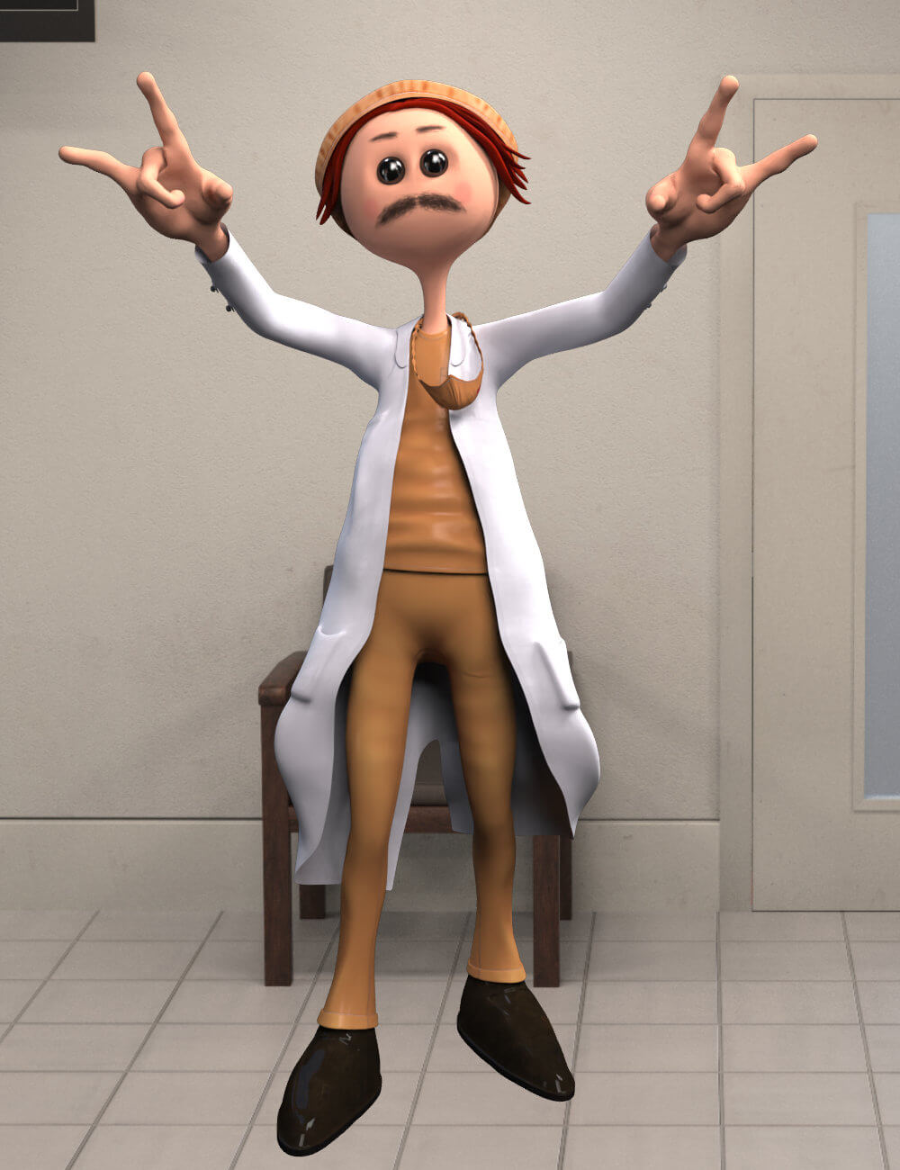 Doc Bongo Doc Bong for Bong by Nursoda - Poser Content by KaRe3D