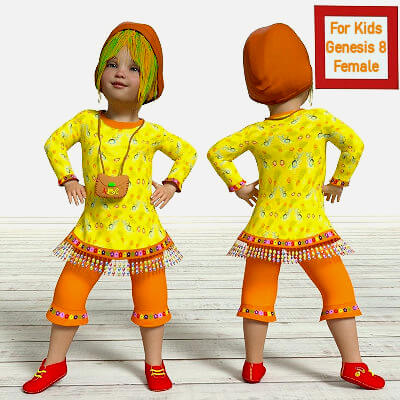 Dolly Maya Outfit Genesis 8 Female