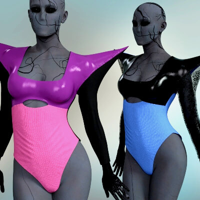 Fashion for Apex Noir Body Genesis 9 Female