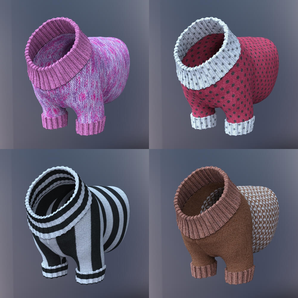 Fashion Knit for Casual Sweater Mars - Free Daz Content by KaRe3D