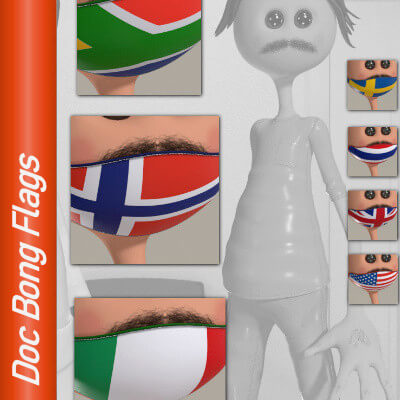 Free Flags for Doc Bong Mask