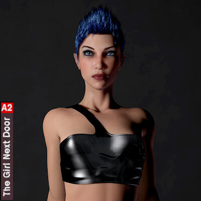 GND A2 Clubwear Zipper