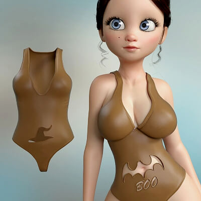 Halloween for Ohlala Bodysuit G8F