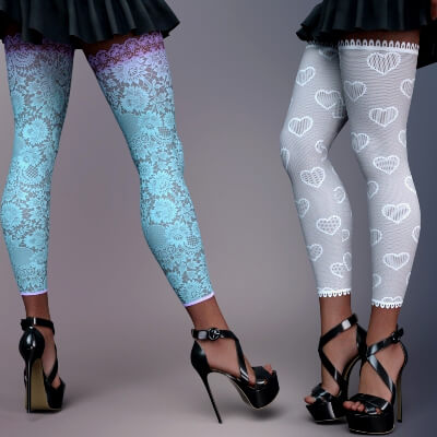 Lace for Shell Club Leggers Base