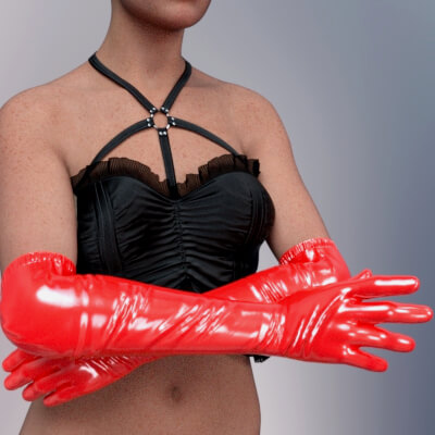 Latex Gloves for Genesis 9