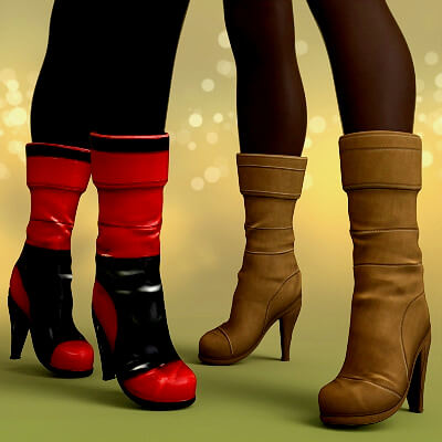 Lexa Shoes Genesis 8 and 8.1 Female