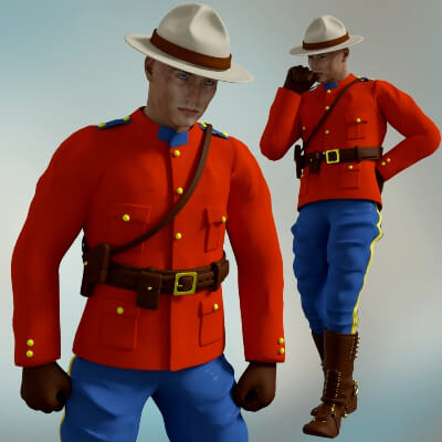 Mountie Complete for M4 by KaRe3D