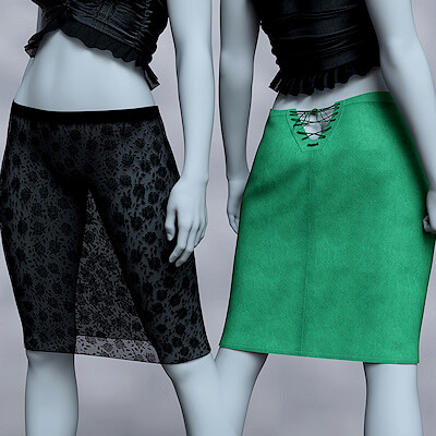 Ohlala Laceskirt for Genesis 9