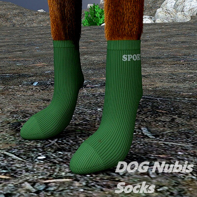 Socks for Dog Nubis by Vyusur