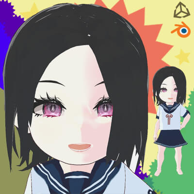 Chibi School Girl 1 Hanako