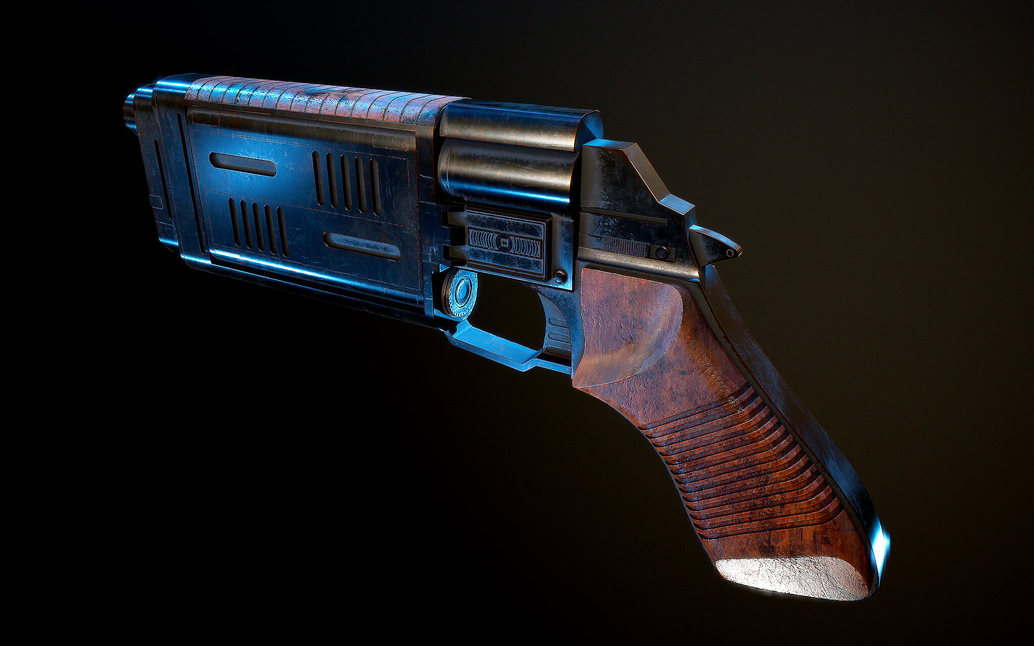 Andor Blaster Star Wars - 3D Model by KATEDRA604