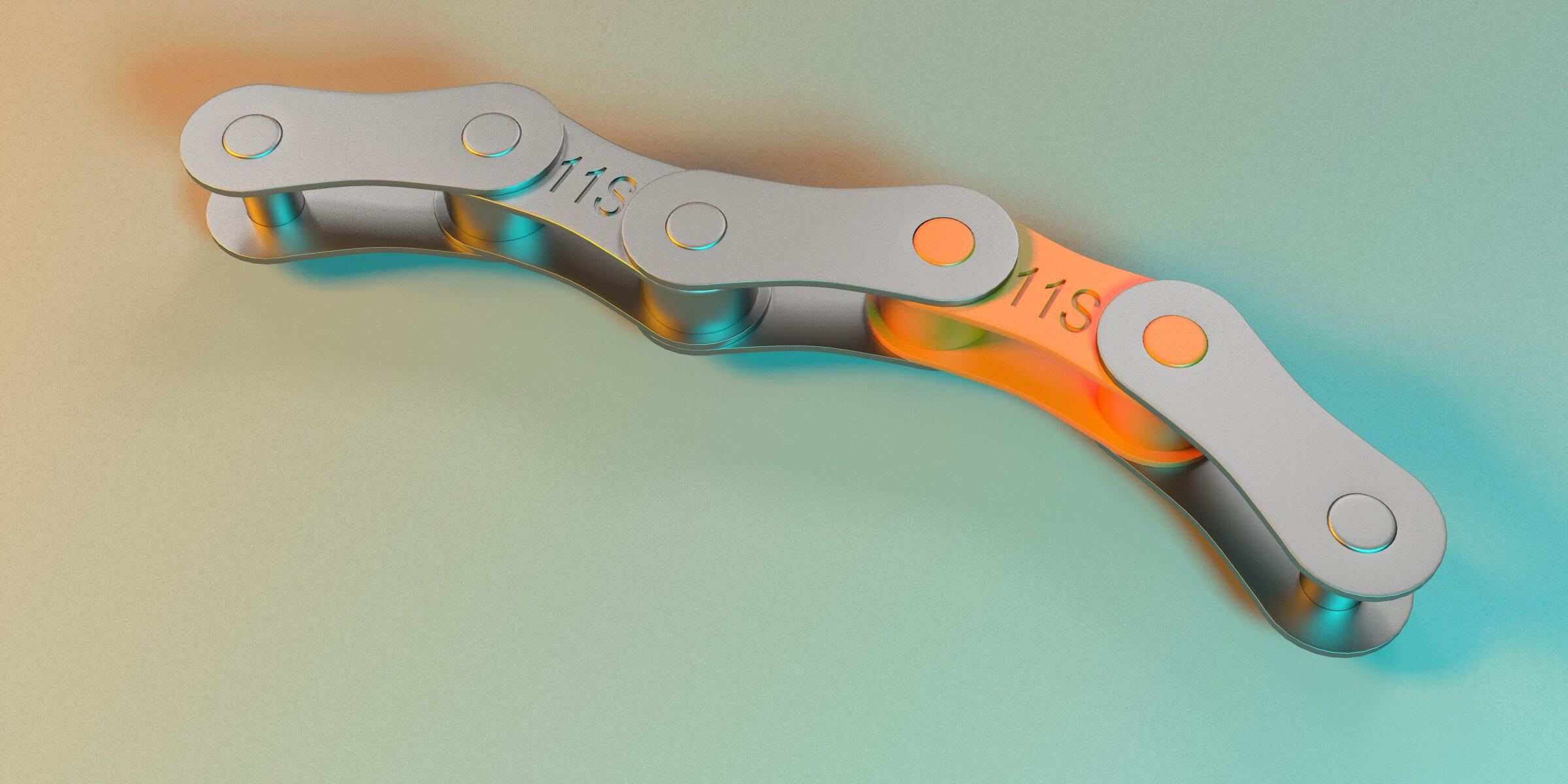Roller Chain - 3D Model by KATEDRA604