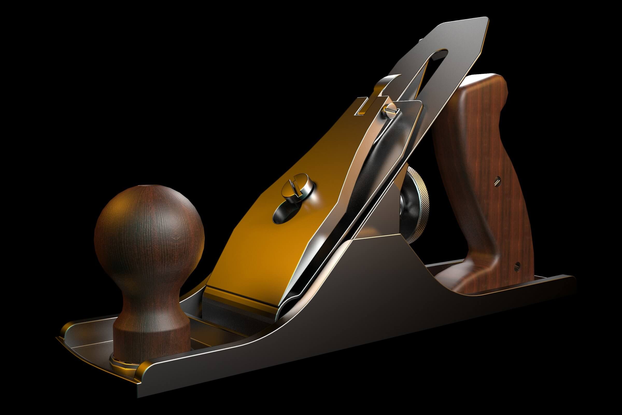 Jointer Plane 3D Model by KATEDRA604