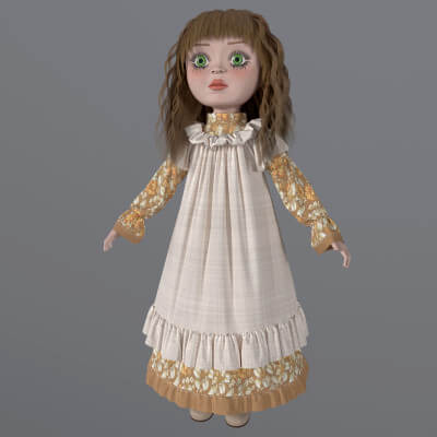 Porcelain Girl Doll People Figure