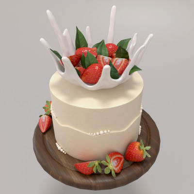 Strawberry Cake