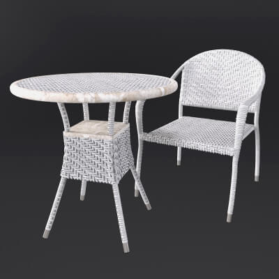 Wicker Furniture Set