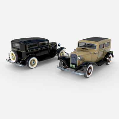 1932 Retro 2-Door Sedan by katherina