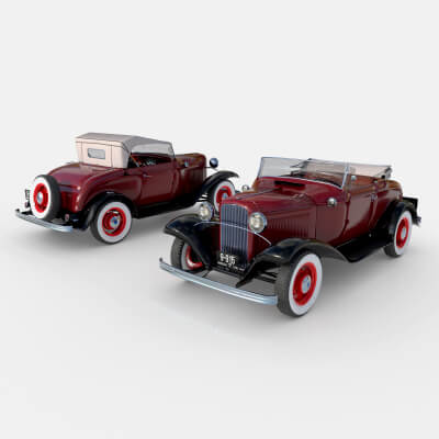 1932 Retro Cabriolet by katherina