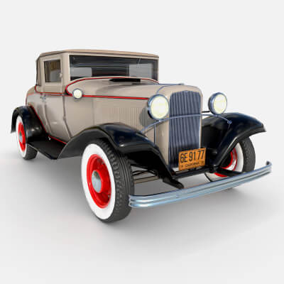 1932 Retro Sports Coupe by katherina
