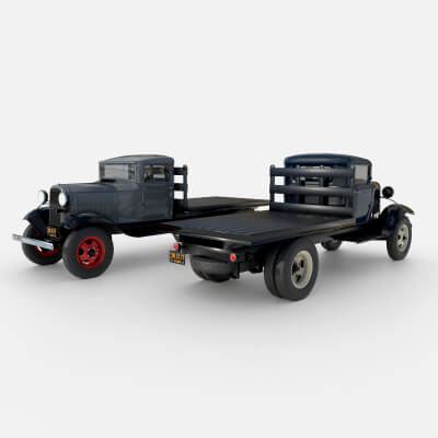 1933 A Platform Truck by katherina