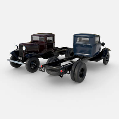 1933 Truck with a Short Wheelbase by katherina